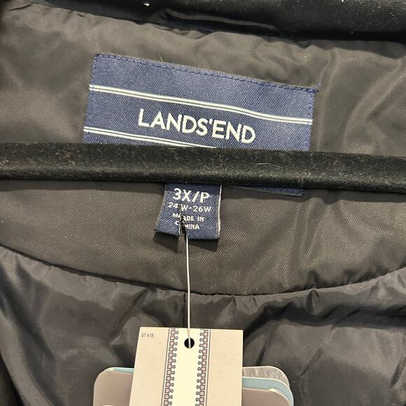 NWT Lands' End Women's Plus Size Down Winter Coat Size 3X 650 Fill - Picture 6 of 12